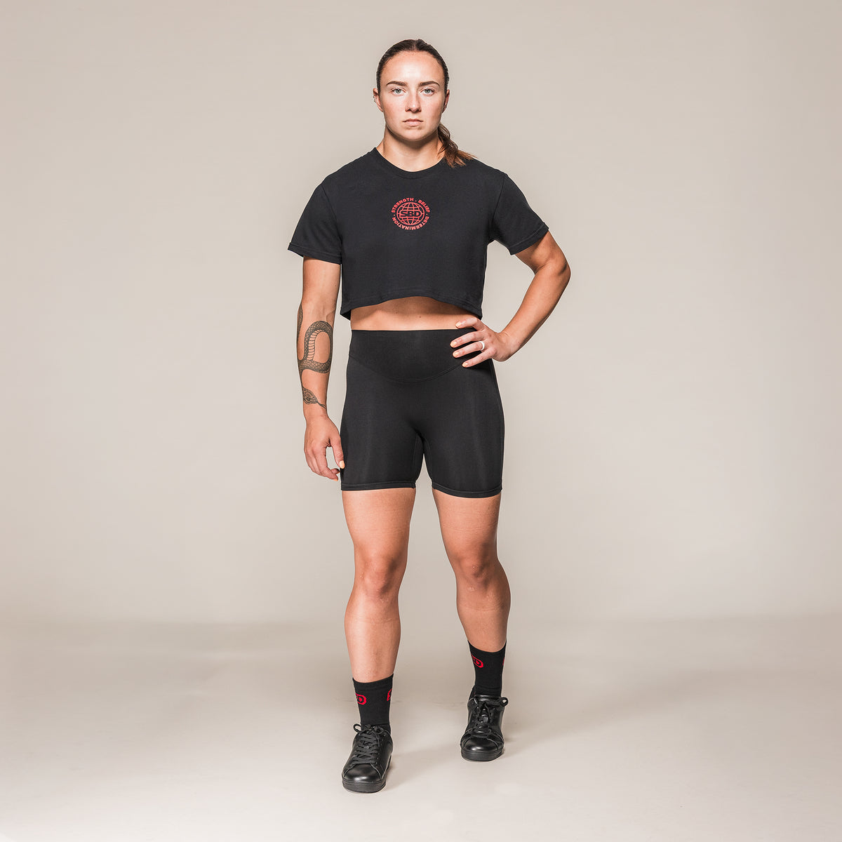 Къса тениска Crop Top SBD Classic