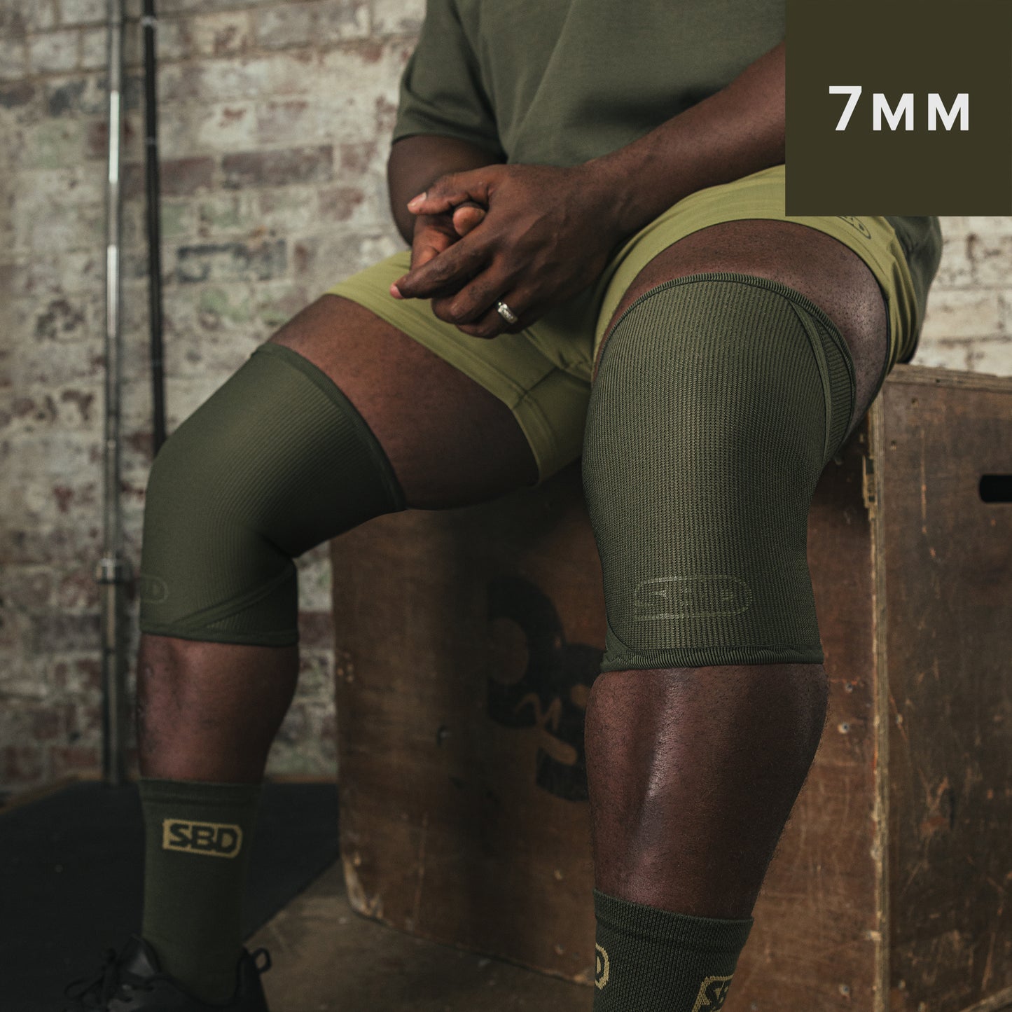 7mm Powerlifting Наколенки - Resolve